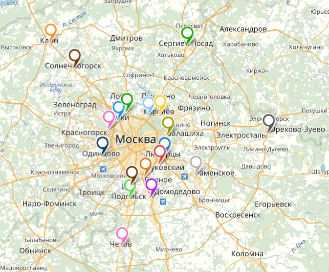 натяжные потолки в московской области